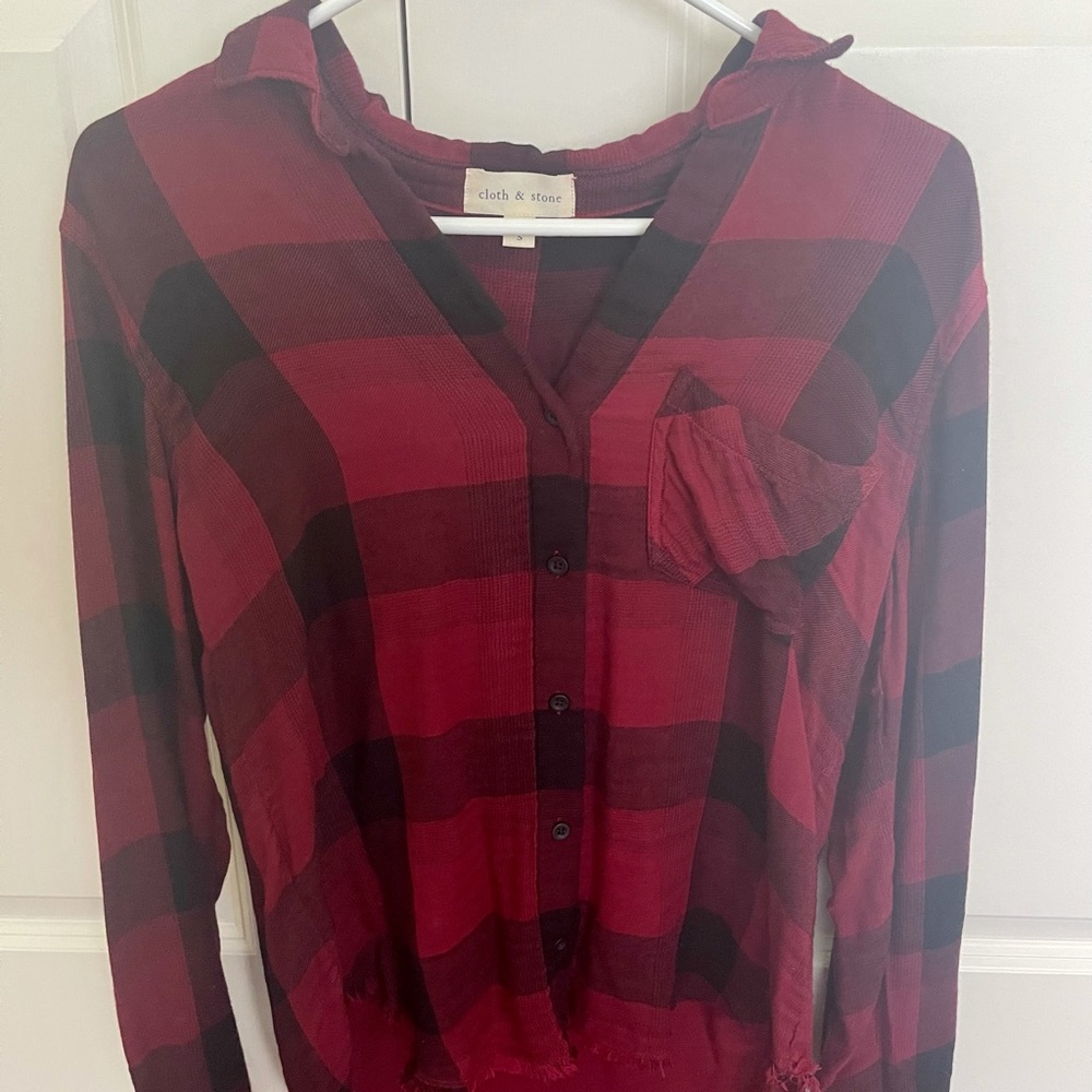 Cloth & Stone Red Flannel